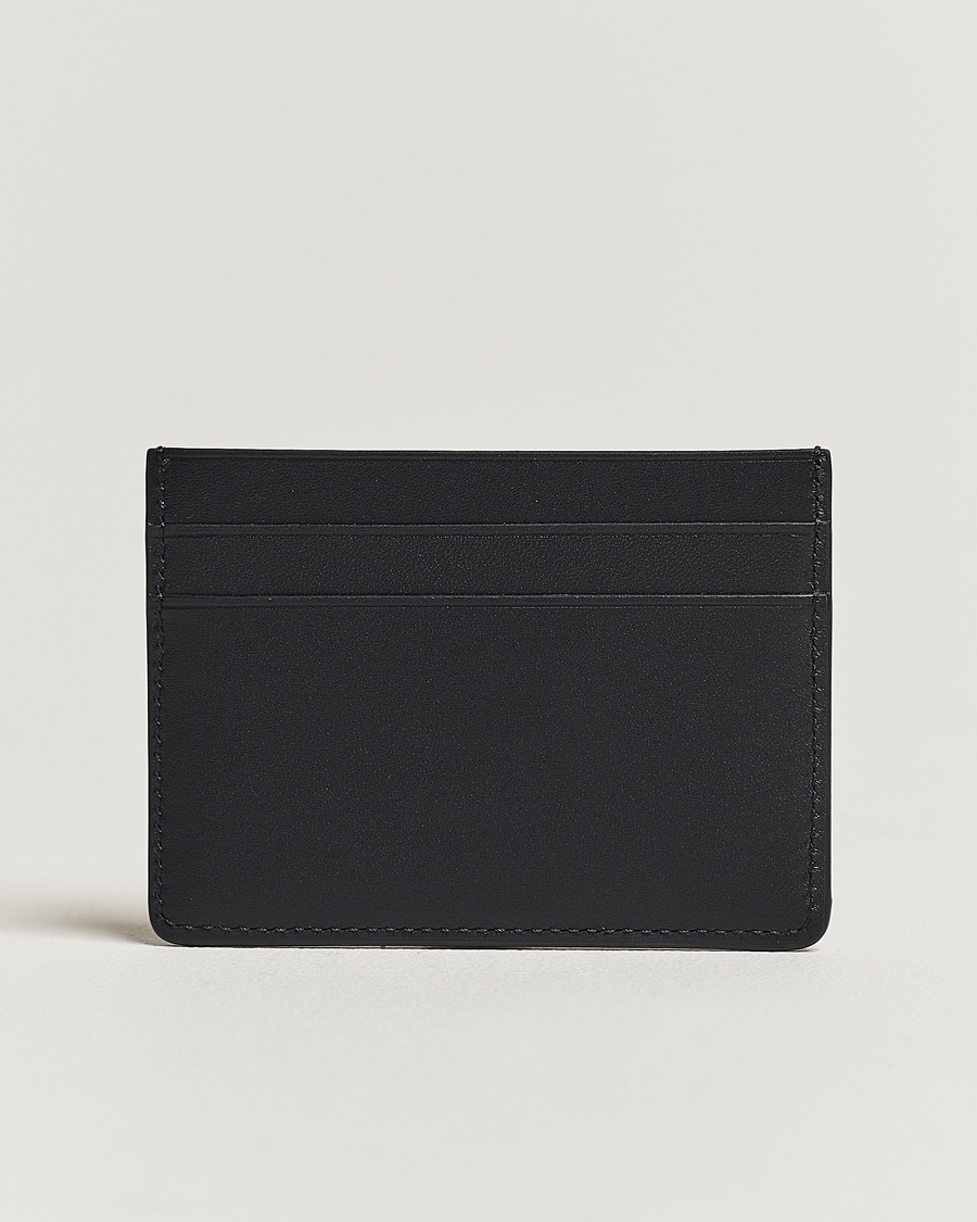 Herren |  | Jil Sander | Soft Calf Credit Card Holder Black