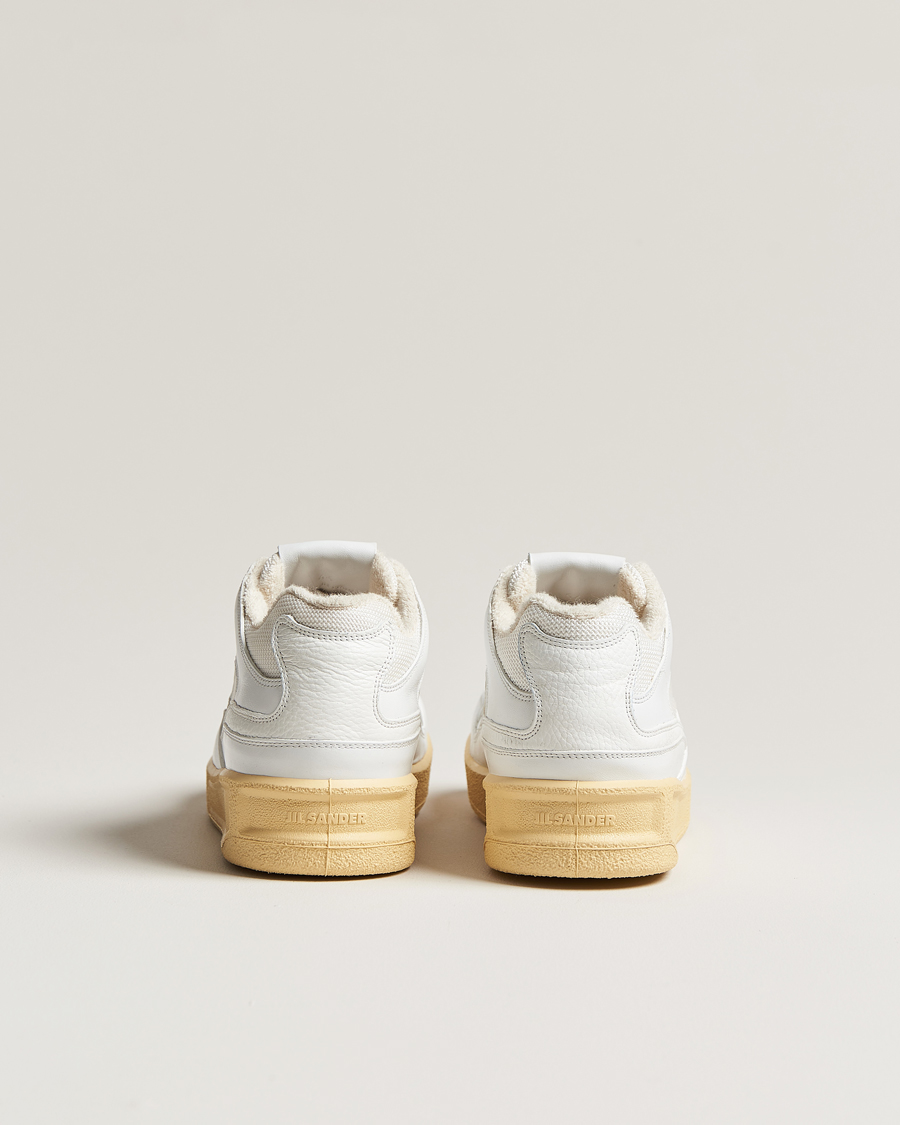 Men |  | Jil Sander | Low Basket Sneakers White