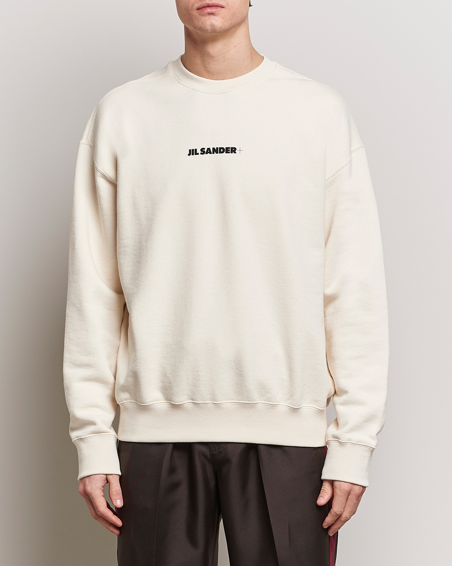 Men | Jil Sander | Jil Sander | Small Logo Sweatshirt Dune