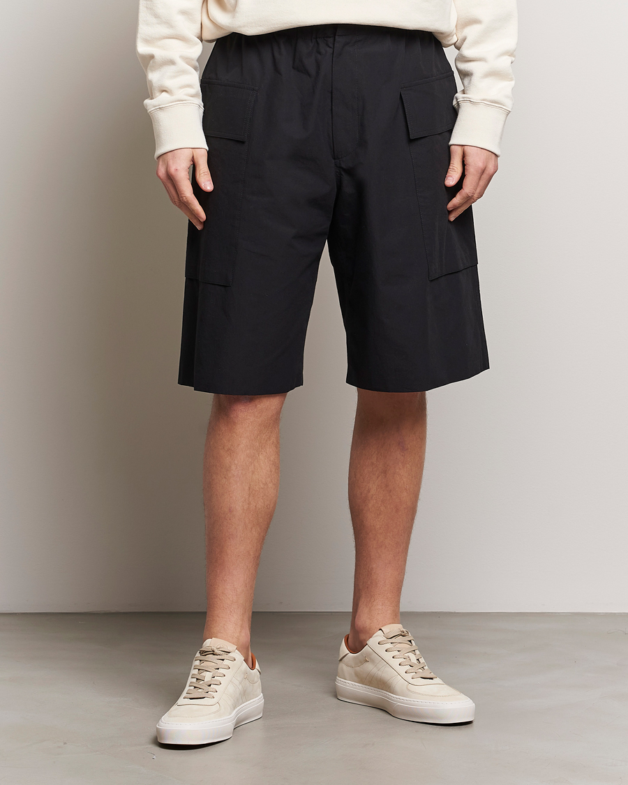 Herren |  | Jil Sander | Relaxed Fit Drawstring Shorts Black