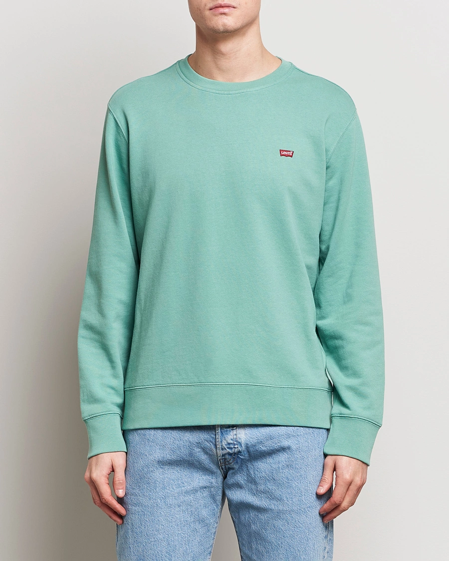 Herren | Sweatshirts | Levi's | Original Crew Neck Sweatshirt Feldspar Green