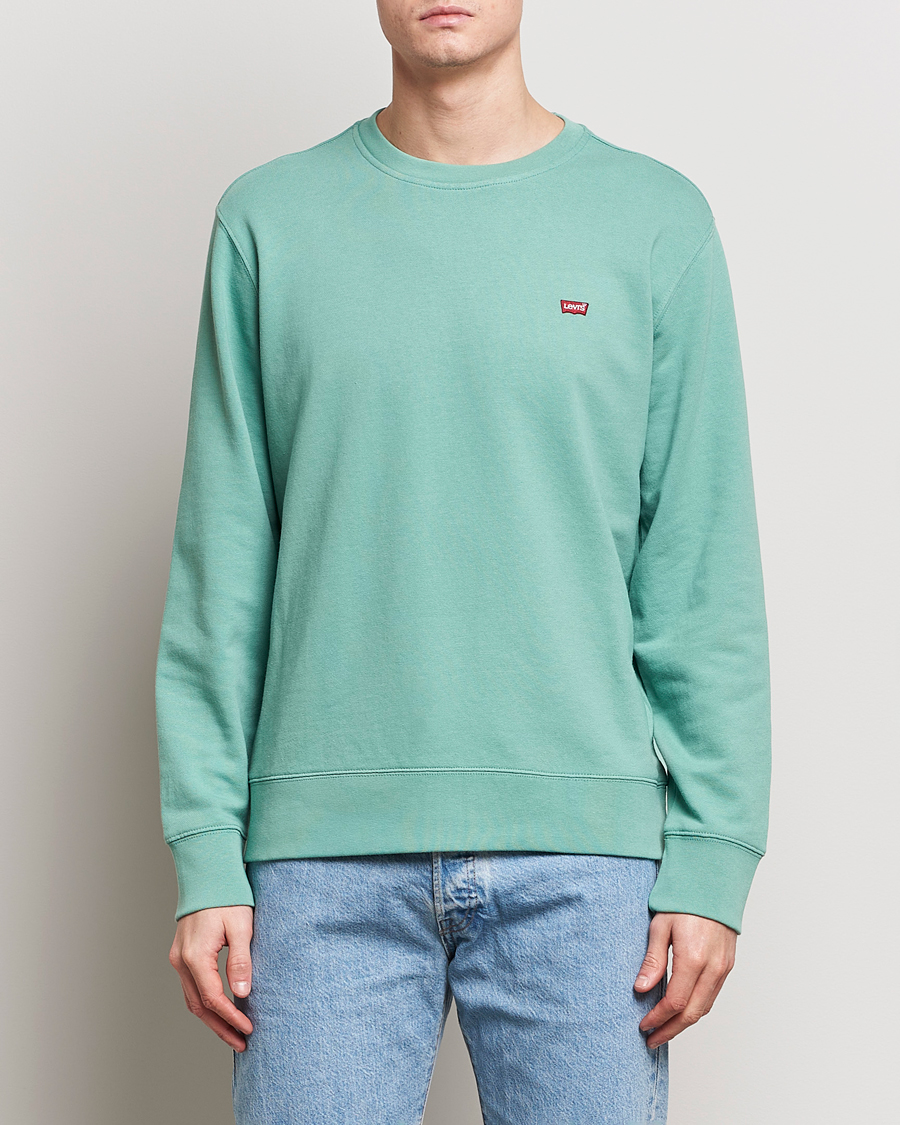 Herren |  | Levi\'s | Original Crew Neck Sweatshirt Feldspar Green