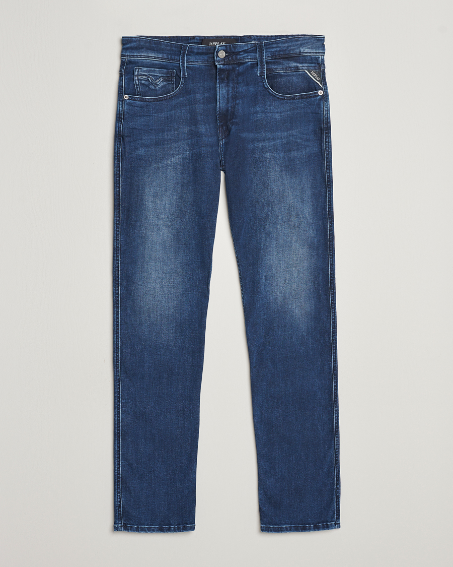 Herren | Jeans | Replay | Anbass Powerstretch Jeans Medium Blue