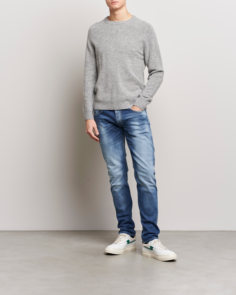 Herren | Jeans | Replay | Anbass Stretch Jeans Medium Blue