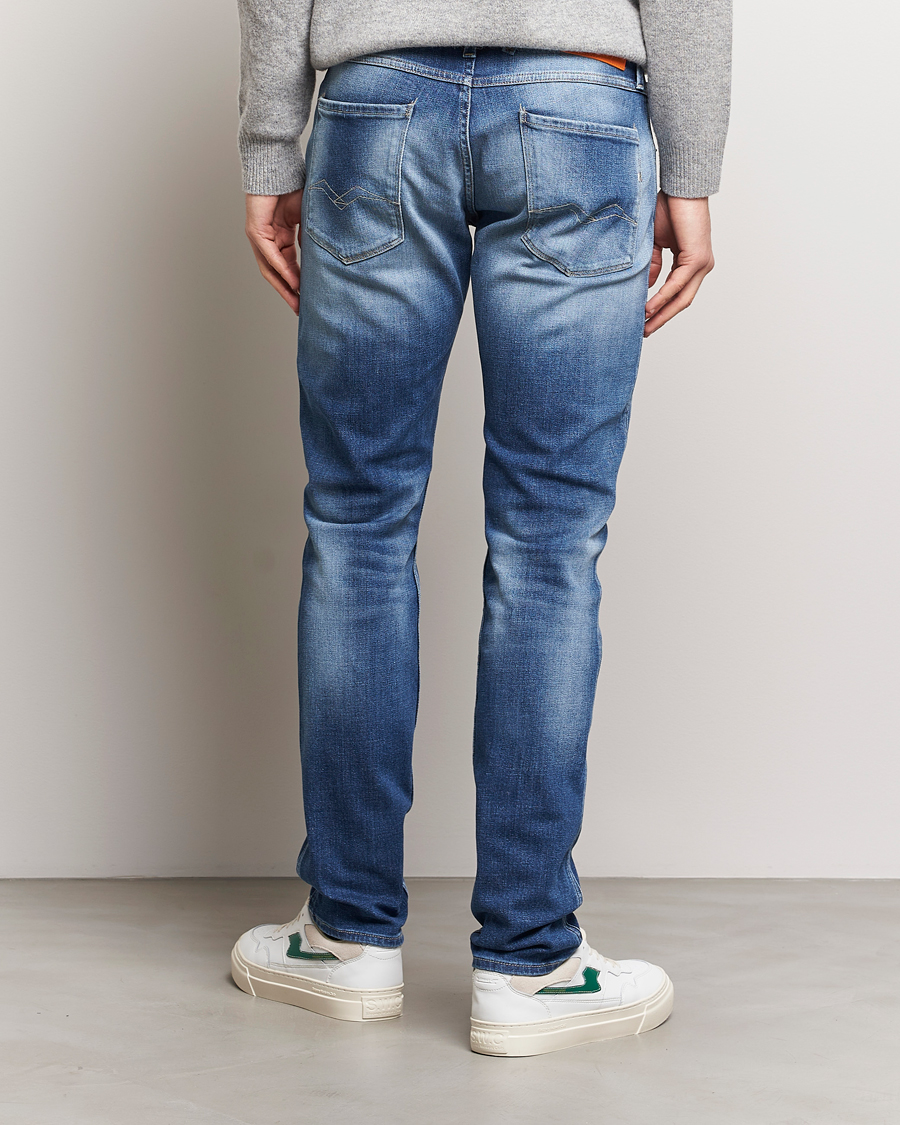 Herren | Jeans | Replay | Anbass Stretch Jeans Medium Blue