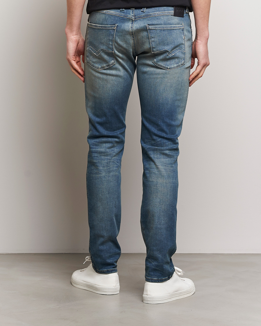 Herren | Jeans | Replay | Anbass Hyperflex Dust Wash Jeans Medium Blue