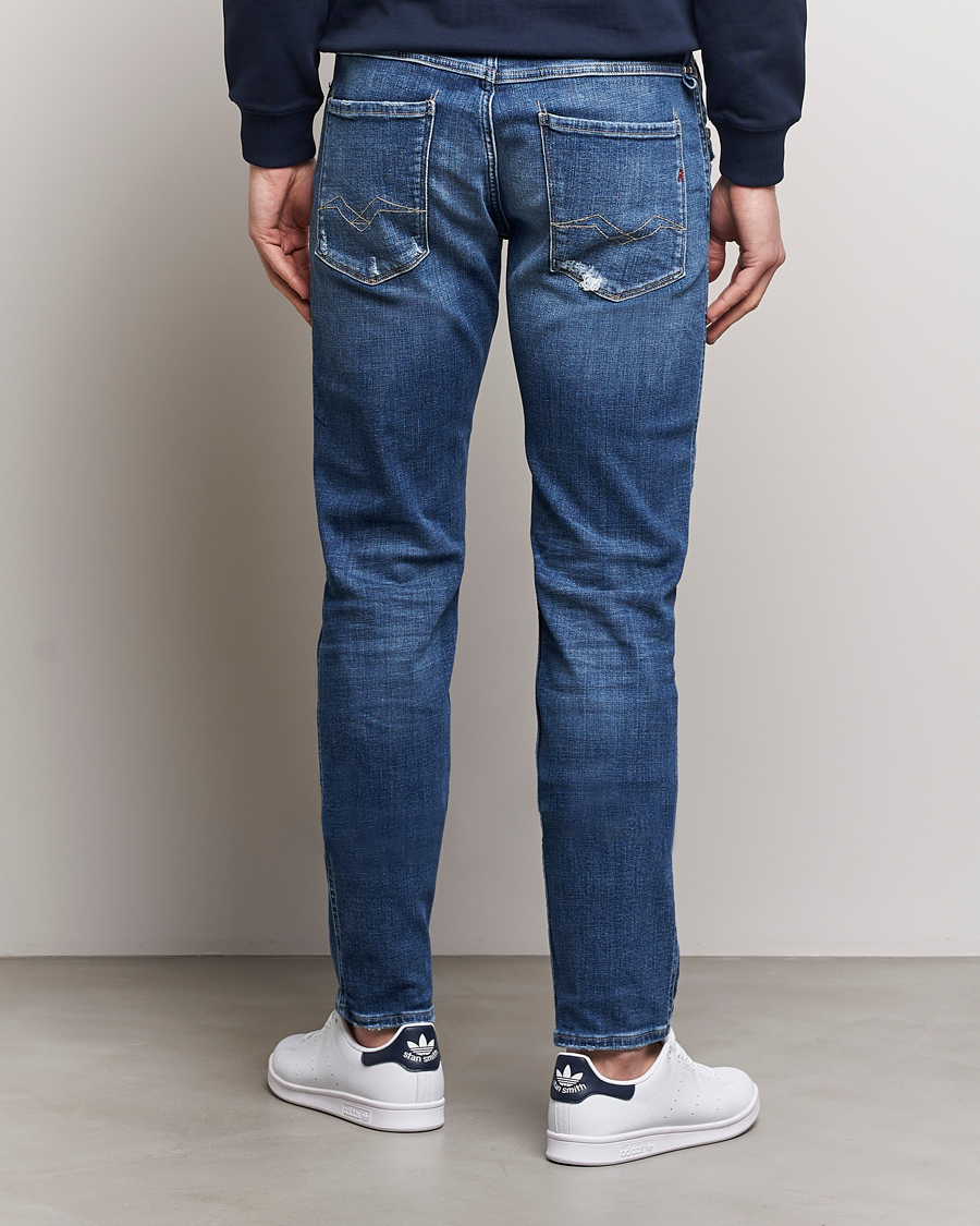 Herren | Jeans | Replay | Anbass 5 Year Stretch Jeans Medium Blue