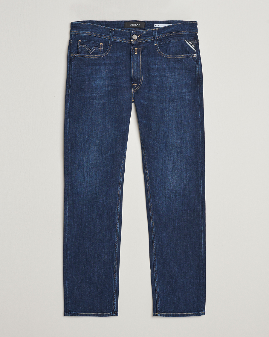 Herren | Jeans | Replay | Rocco Stretch Jeans Dark Blue
