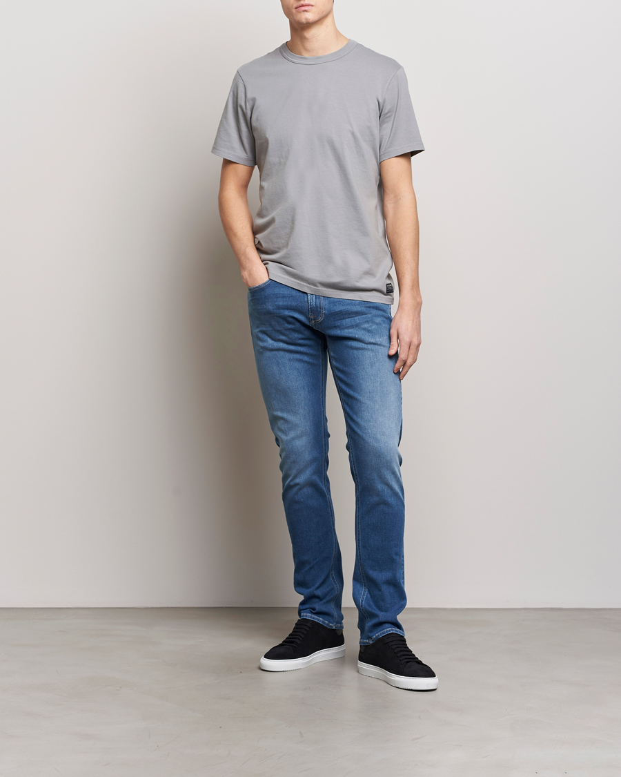 Herren | Jeans | Replay | Grover Straight Fit Hyperflex Jeans Medium Blue