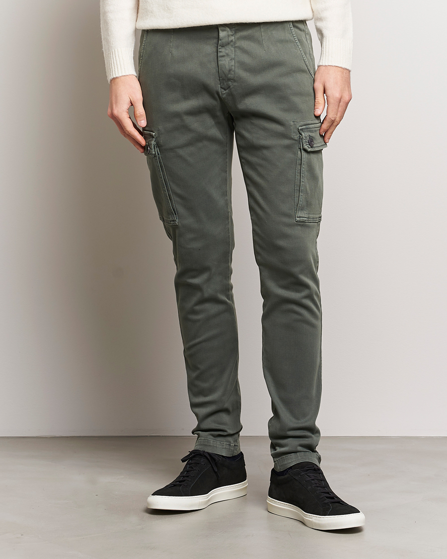 Replay Anbass Hyperflex X-Lite Cargo Pants Dark Green bei Care of Carl