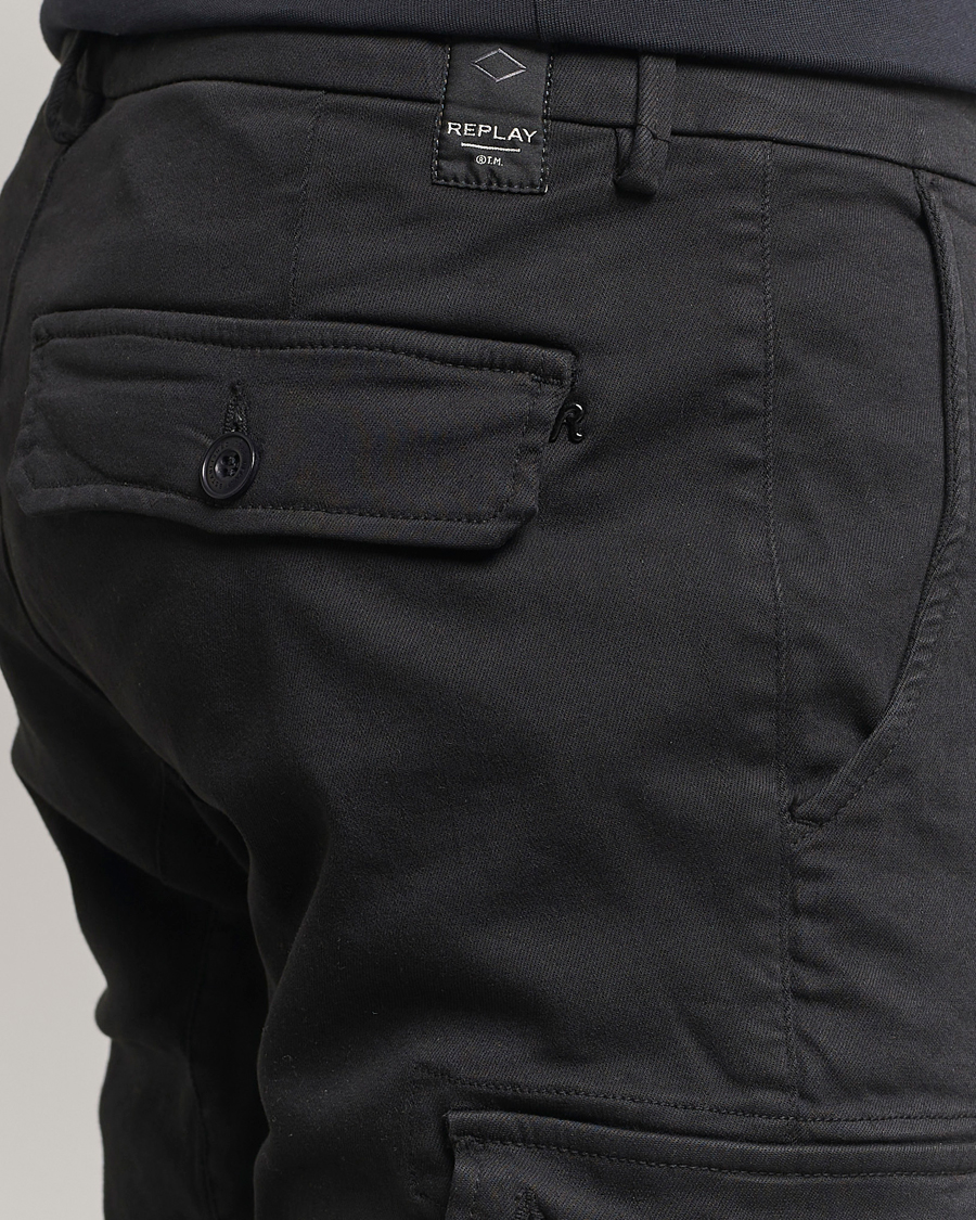 Herren | Hosen | Replay | Anbass Hyperflex X-Lite Cargo Pants Black