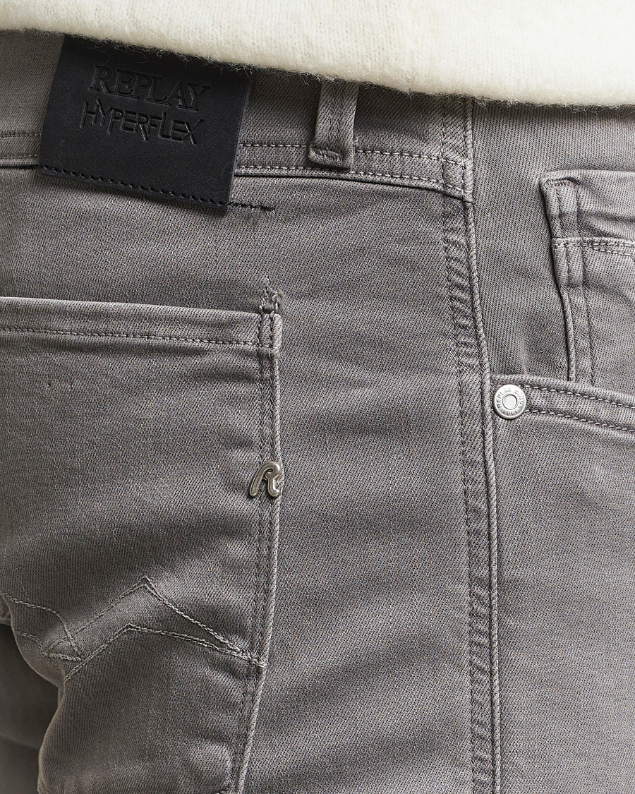 Herren | Hosen | Replay | Anbass Hyperflex X.Lite 5-Pocket Pants Medium Grey