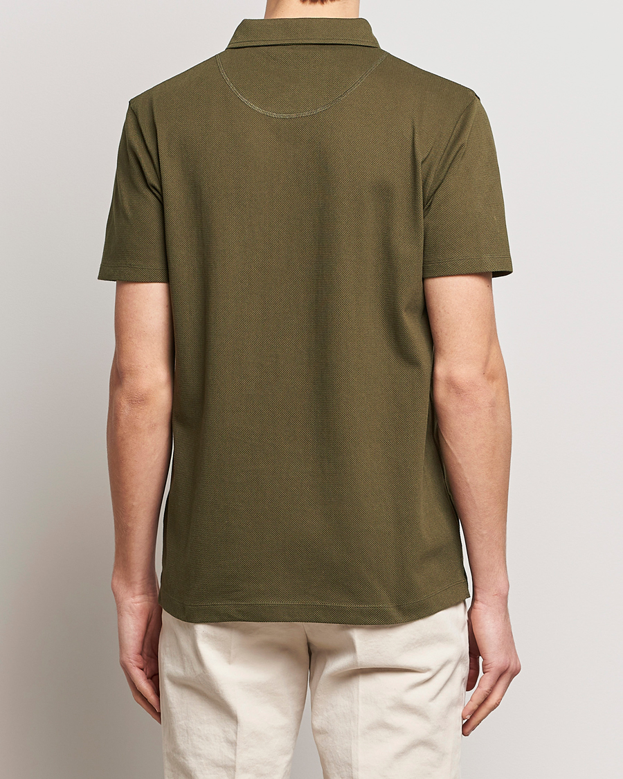 Herren | Poloshirts | Sunspel | Riviera Polo Shirt Dark Olive