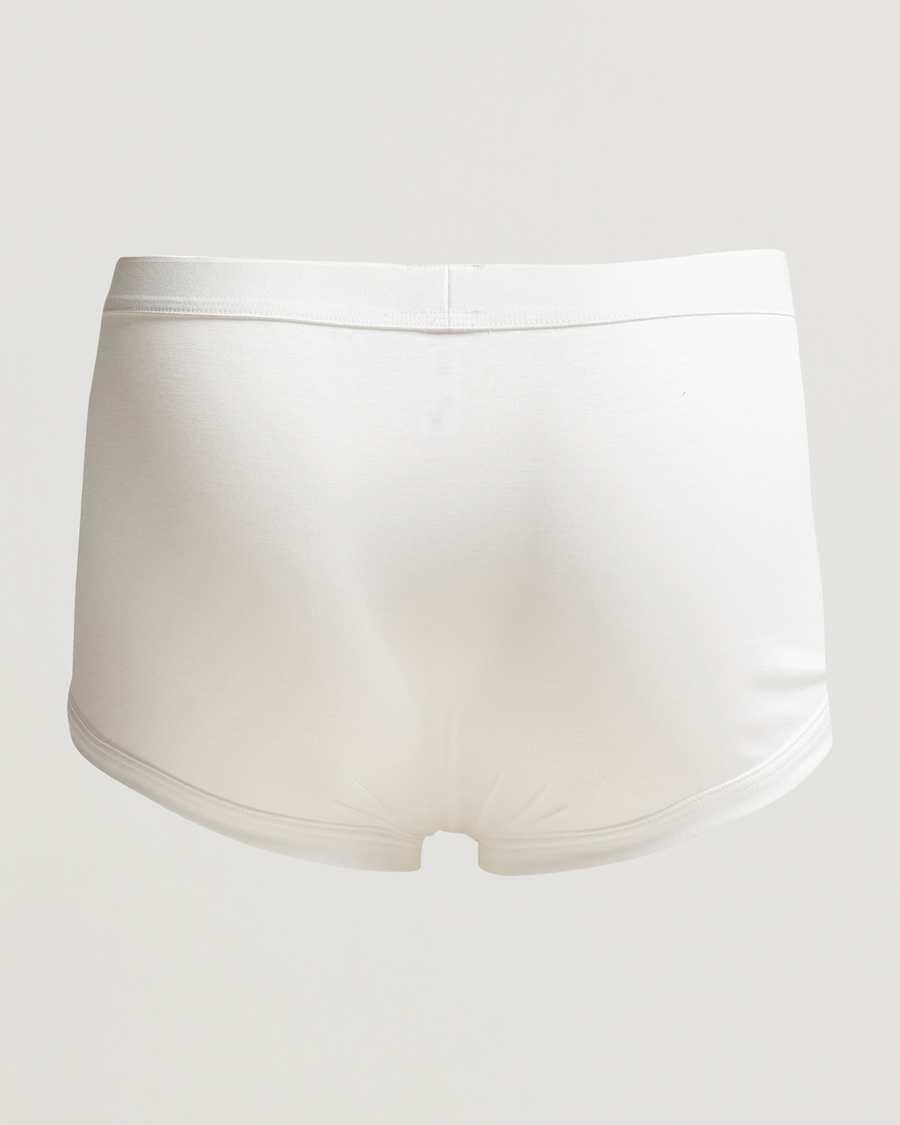 Herren | Unterwäsche | Zimmerli of Switzerland | Sea Island Cotton Boxer Briefs White