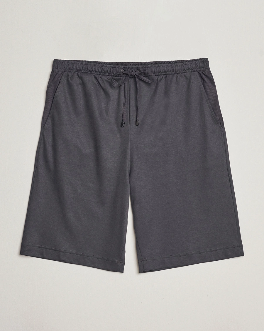 Herren | Pyjama Hosen | Zimmerli of Switzerland | Cotton/Modal Loungewear Shorts Phantom