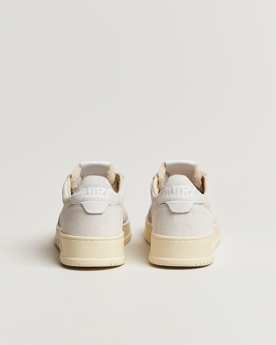 Herren | Autry Medalist Low Suede Sneaker Cream | Autry | Medalist Low Suede Sneaker Cream