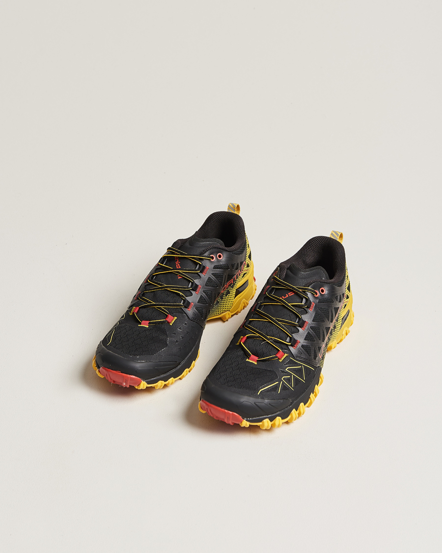 Herren | Active | La Sportiva | Bushido II GTX Trail Running Sneakers Black/Yellow