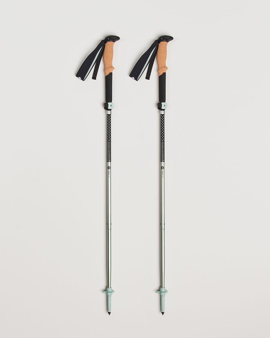 Herren | Funktions-Accessoires | Black Diamond | Distance FLZ Trekking Poles Black/Foam Green