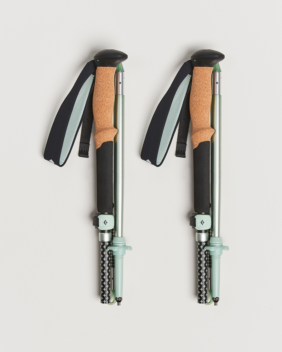 Herren | Funktions-Accessoires | Black Diamond | Distance FLZ Trekking Poles Black/Foam Green