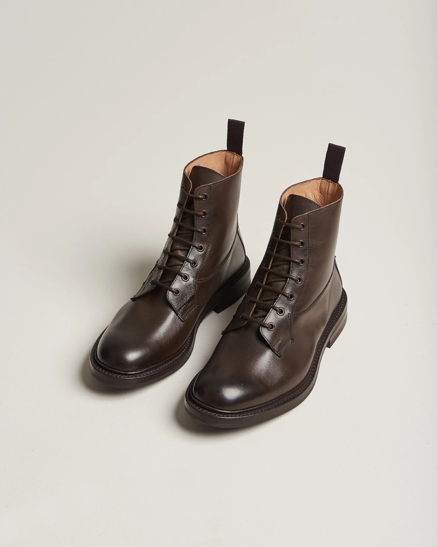 Herren | Tricker's | Tricker's | Burford Dainite Country Boots Espresso