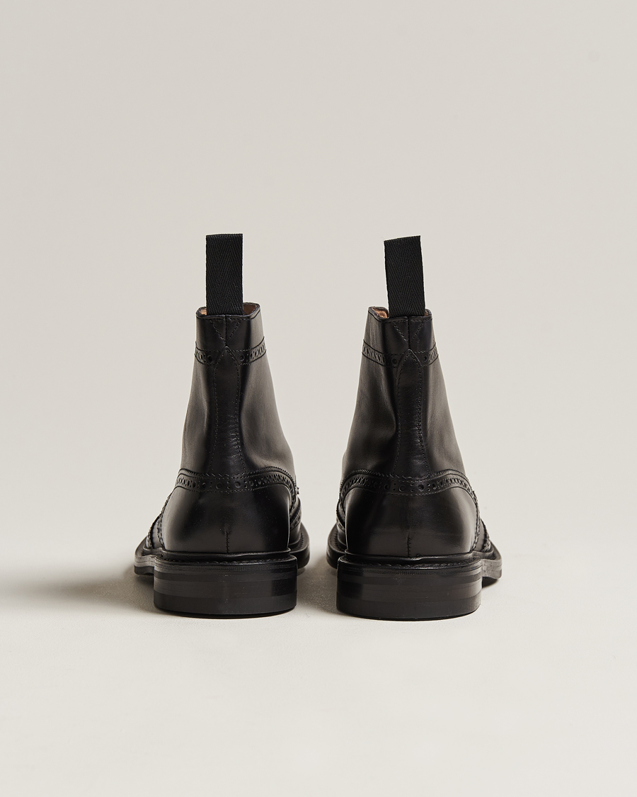 Herren | Boots | Tricker's | Stow Dainite Country Boots Black Calf