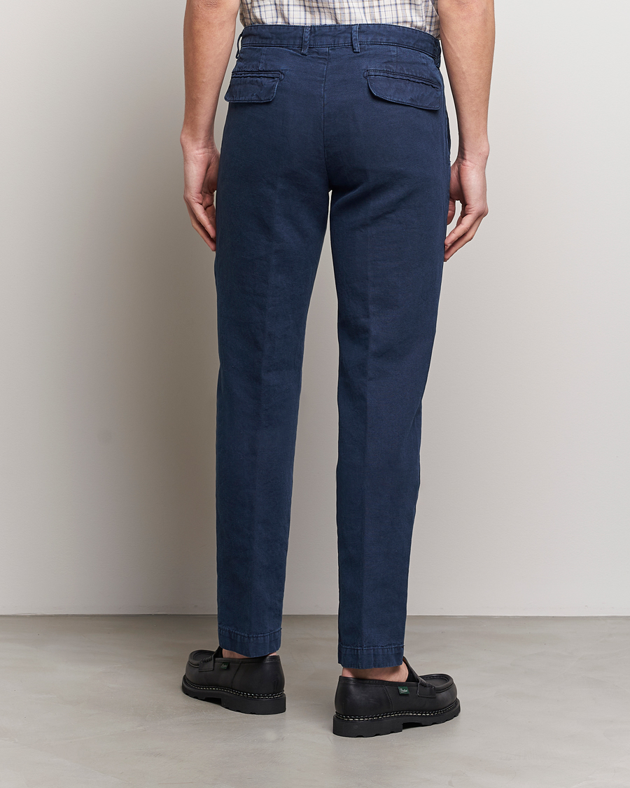 Herren | Hosen | Massimo Alba | Ionio Cotton Trousers Navy