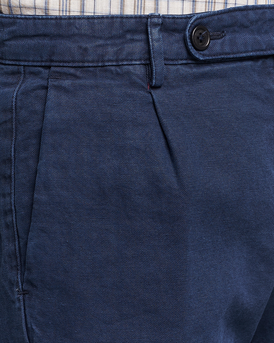 Herren | Hosen | Massimo Alba | Ionio Cotton Trousers Navy