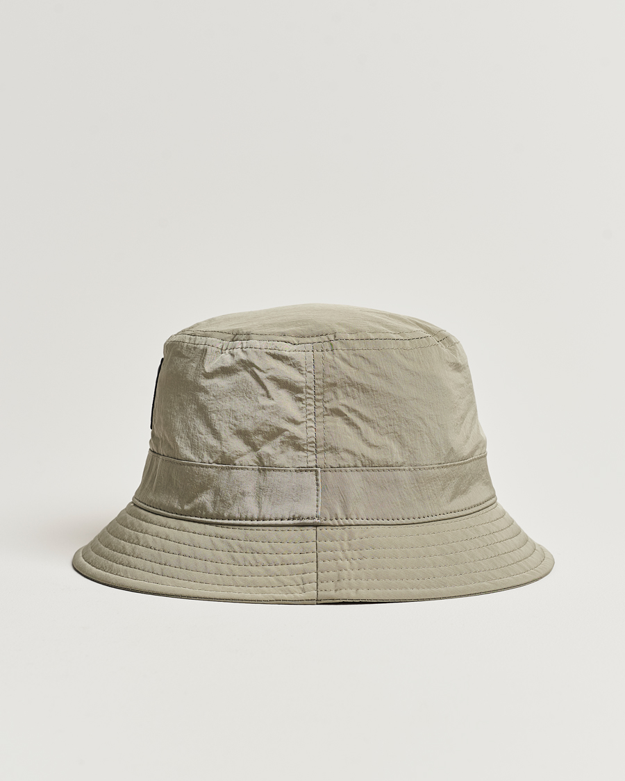 Herren | Stone Island Logo Bucket Hat Natural Beige | Stone Island | Logo Bucket Hat Natural Beige