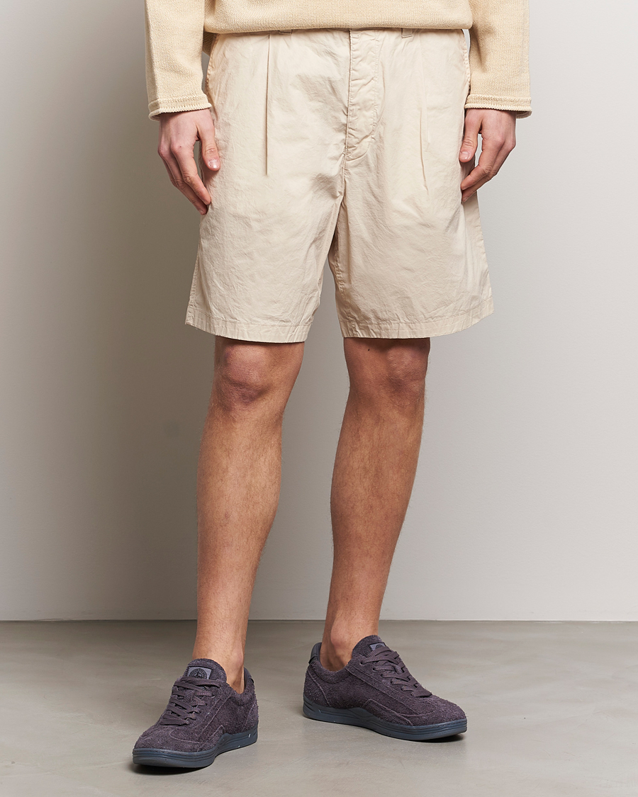 Herren |  | Stone Island | Marina Comfort Bermuda Shorts Natural Beige