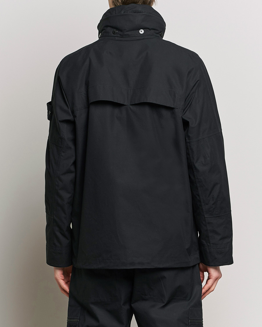 Herren | Jacken | Stone Island | Ghost Hooded Ventile Jacket Black
