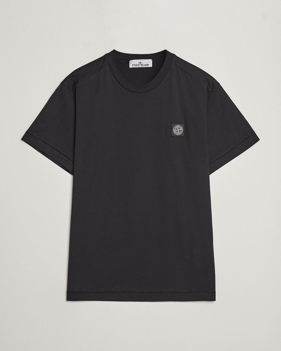 Herren | Aktuelle Marken | Stone Island | Garment Dyed Cotton Jersey T-Shirt Black