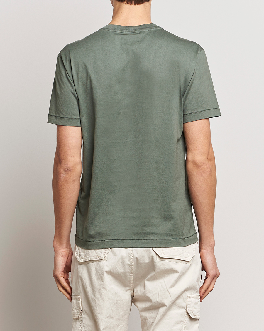 Herren | T-Shirts | Stone Island | Garment Dyed Cotton Jersey T-Shirt Musk