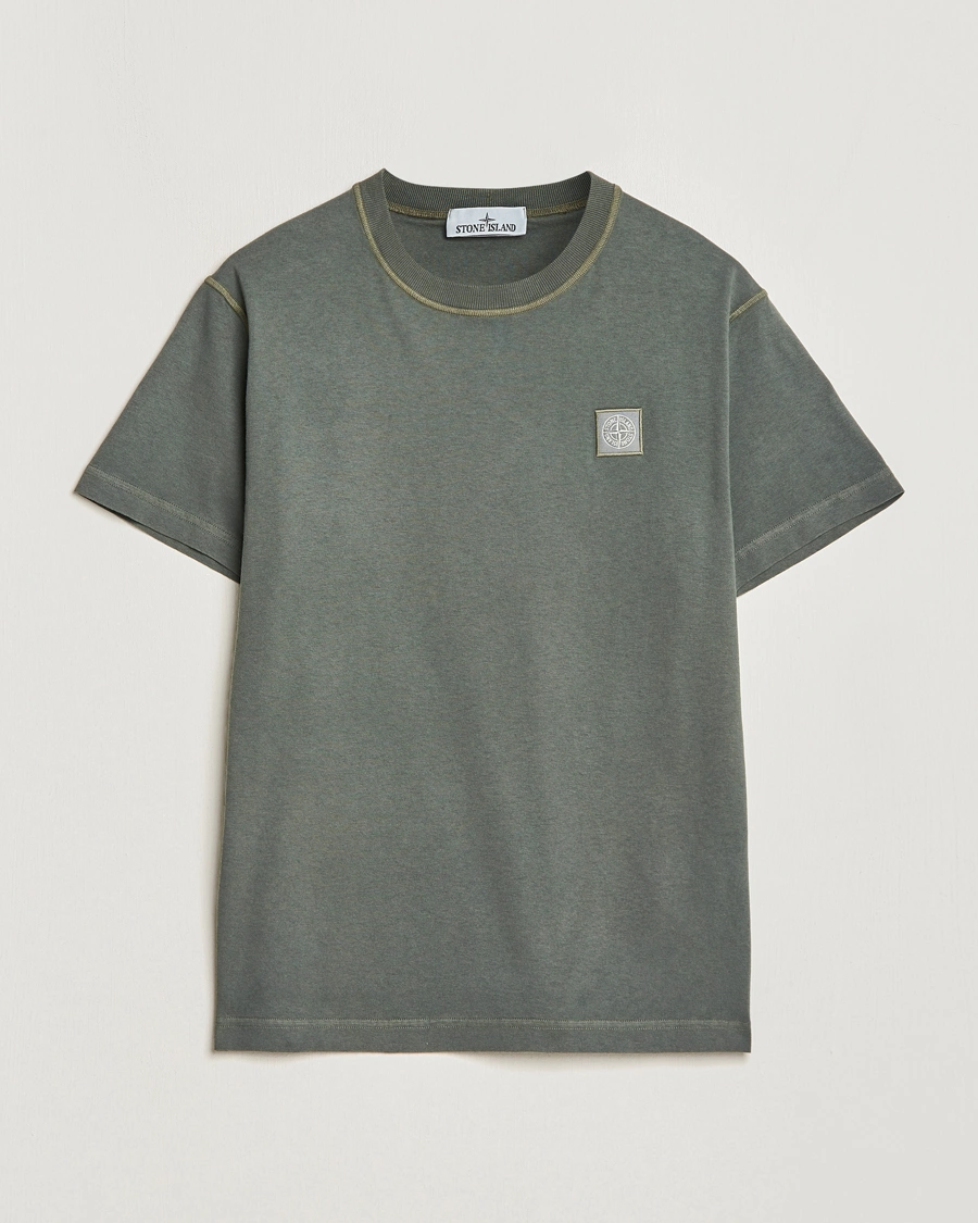 Herren | Aktuelle Marken | Stone Island | Organic Cotton Fissato Effect T-Shirt Musk