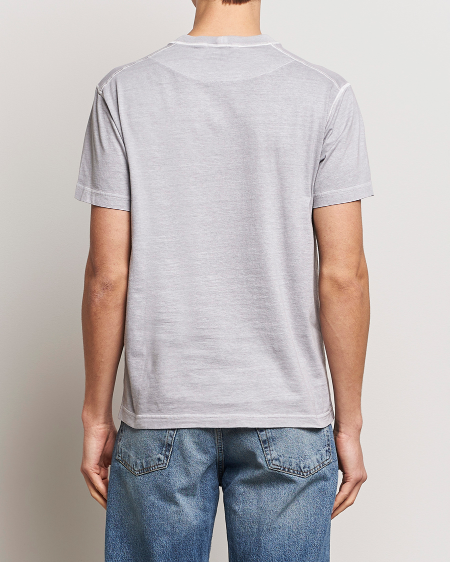 Herren | T-Shirts | Stone Island | Organic Cotton Fissato Effect T-Shirt Dust