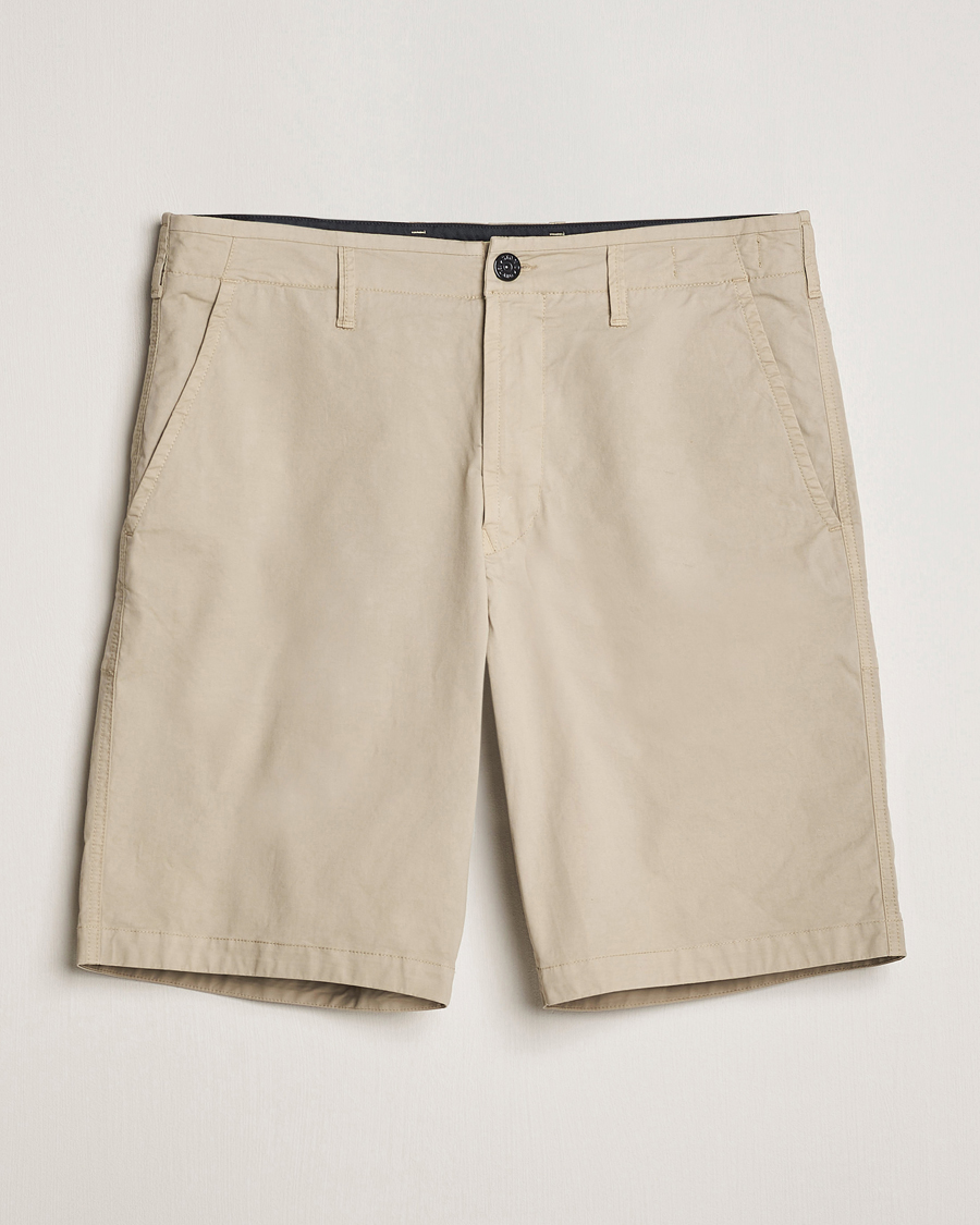 Herren | Shorts | Stone Island | Supima Cotton Twill Stretch Shorts Sand