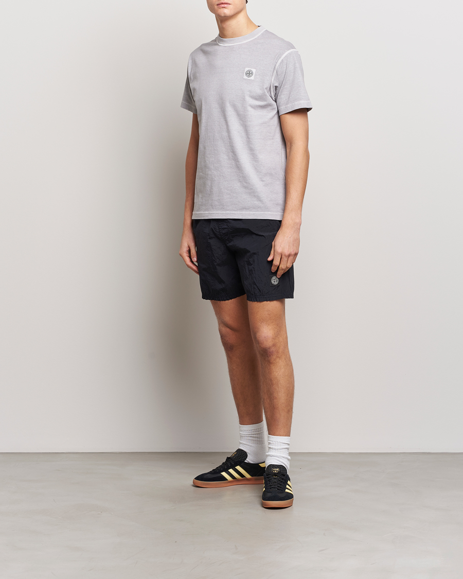 Herren | Badehosen | Stone Island | Nylon Metal Econyl Swimshorts Navy Blue
