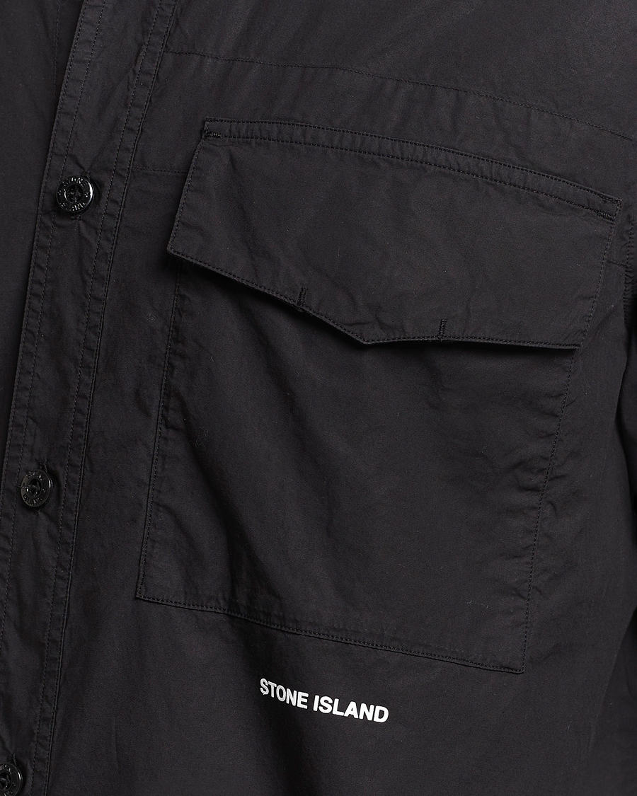 Herren | Hemden | Stone Island | Light Cotton Shirt Black