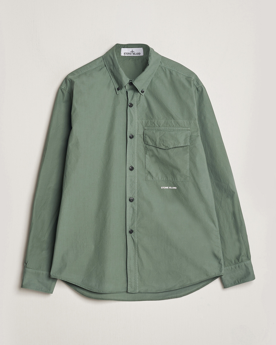 Herren | Hemden | Stone Island | Light Cotton Shirt Musk