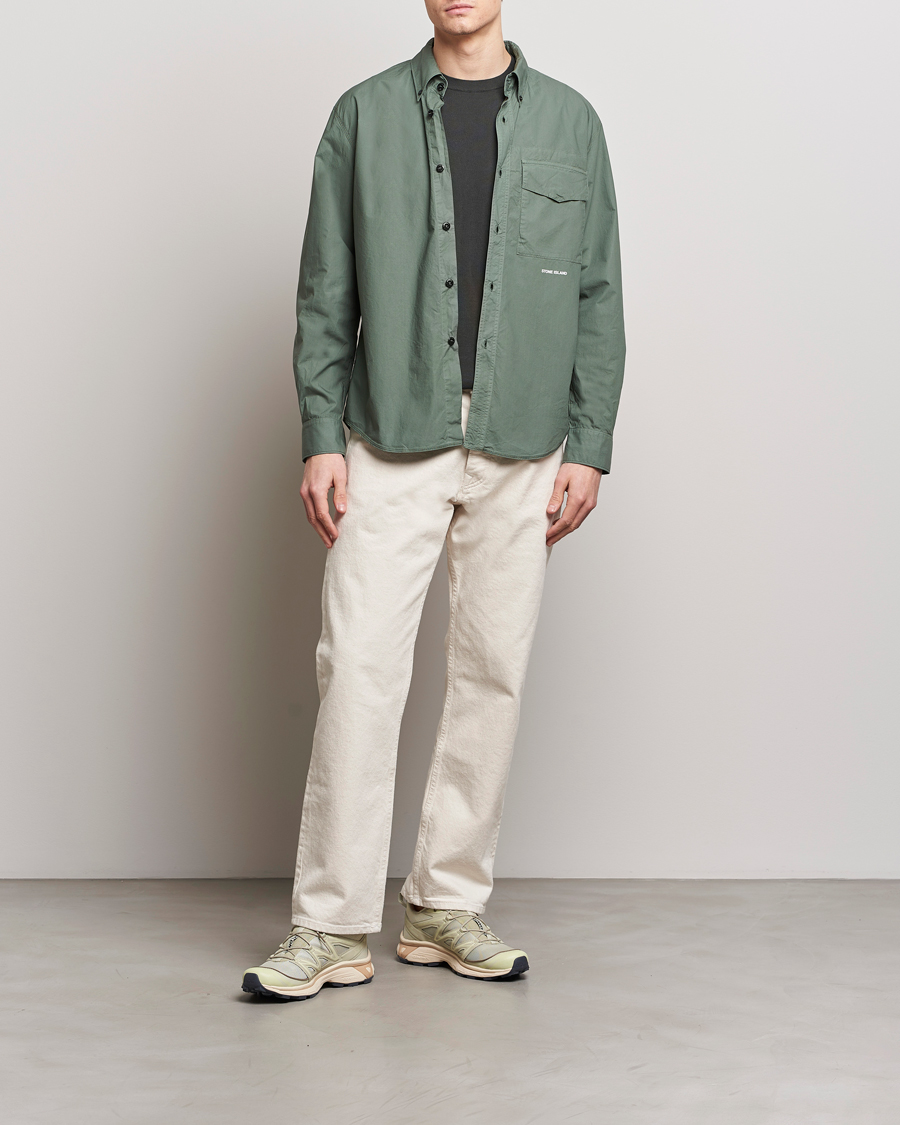 Herren | Hemden | Stone Island | Light Cotton Shirt Musk