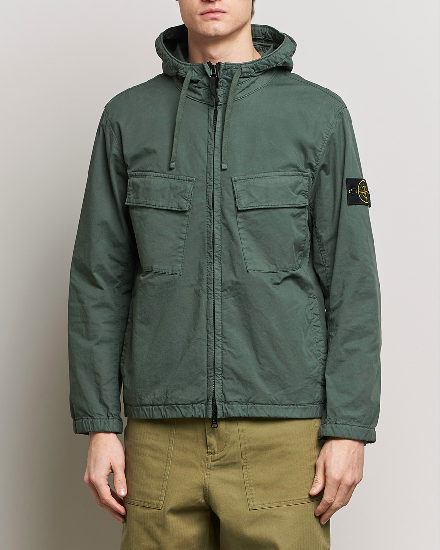 Herren | Jacken | Stone Island | Supima Cotton Hooded Jacket Musk