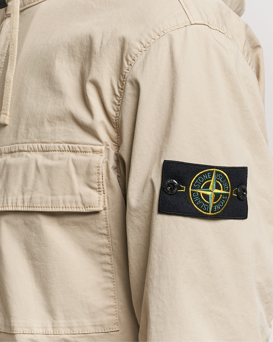 Herren | Jacken | Stone Island | Supima Cotton Hooded Jacket Sand