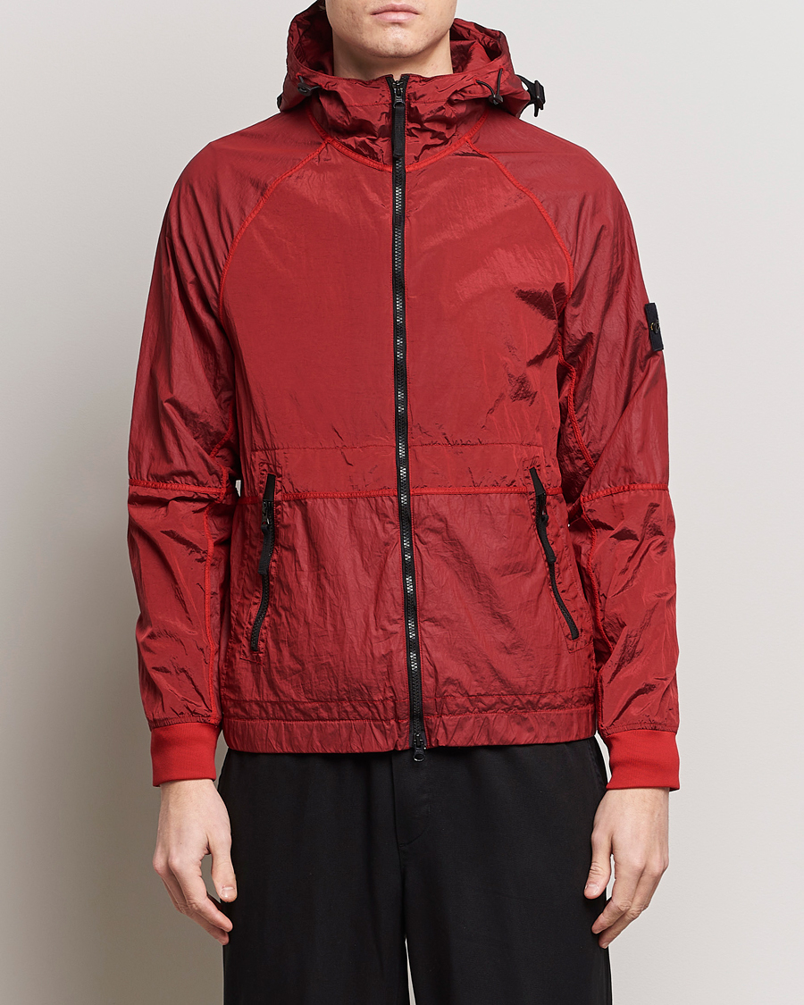 Herren | Jacken | Stone Island | Nylon Metal Hooded Jacket Red