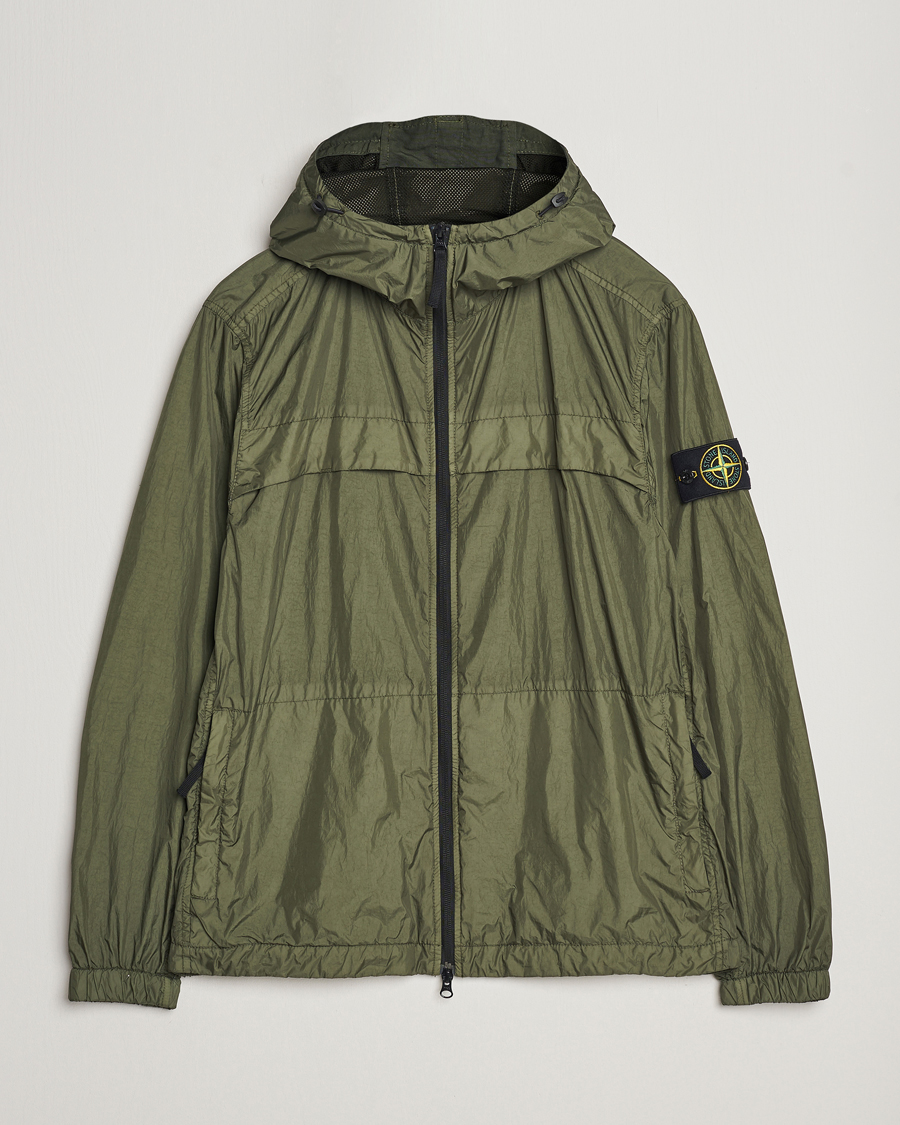 Herren | Jacken | Stone Island | Crinkle Reps Hooded Jacket Musk