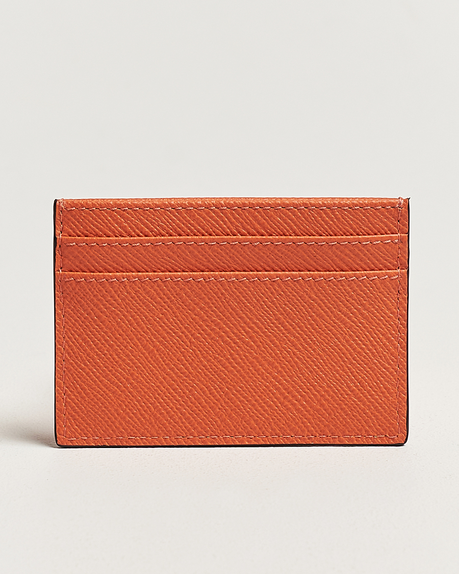 Herren | Kartenetui | Smythson | Panama Flat Cardholder Orange