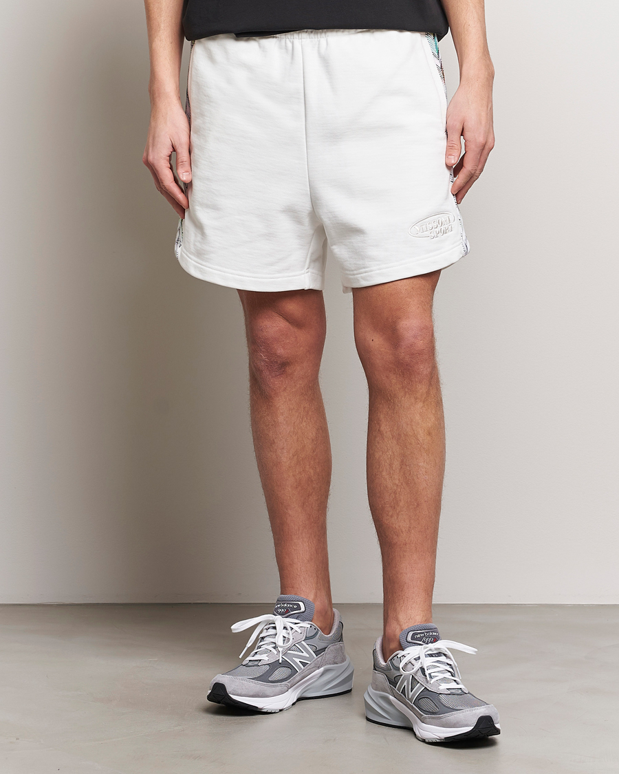 Herren | Italian Department | Missoni | SPORT Sweatshorts White/Multi