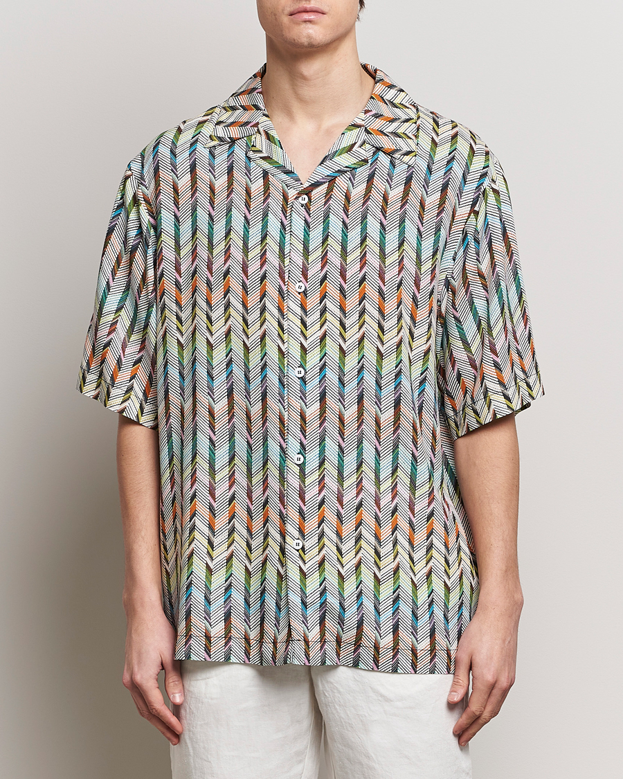 Men |  | Missoni | SPORT Short Sleeve Shirt White/Multi