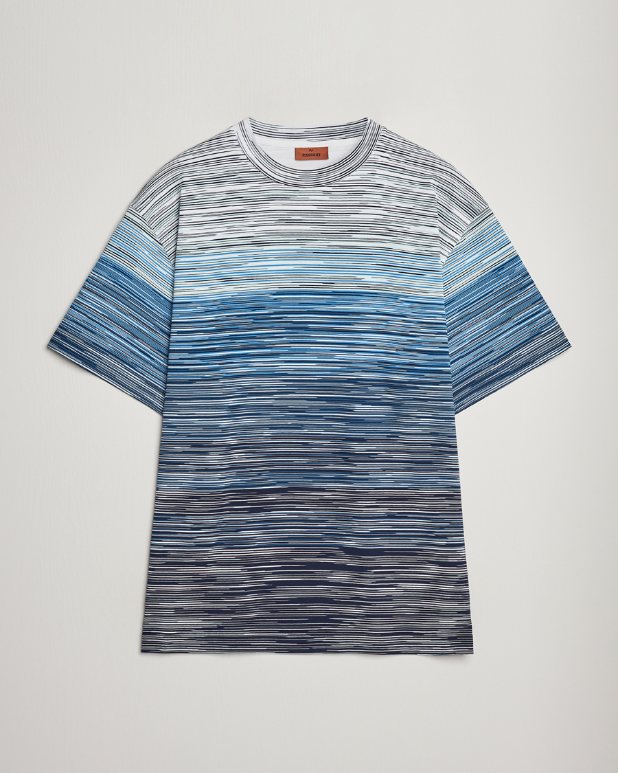 Herren | Missoni | Missoni | Space Dyed T-Shirt Blue