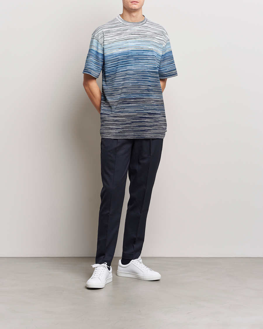 Herren | T-Shirts | Missoni | Space Dyed T-Shirt Blue
