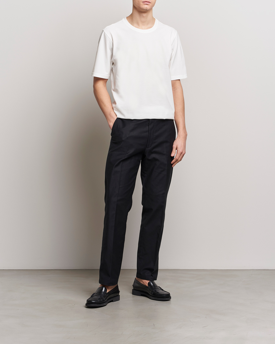 Herren | T-Shirts | Lardini | Ice Cotton T-Shirt White