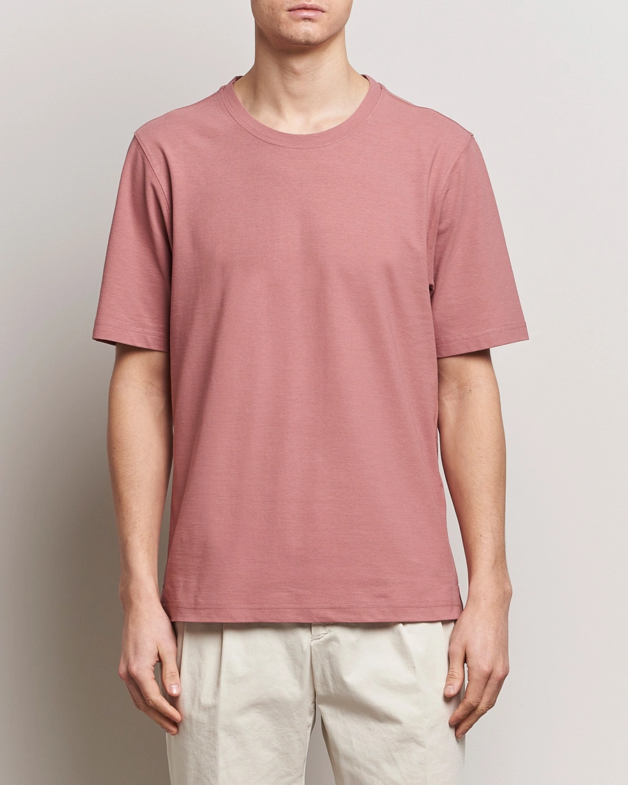 Herren |  | Lardini | Ice Cotton T-Shirt Pink